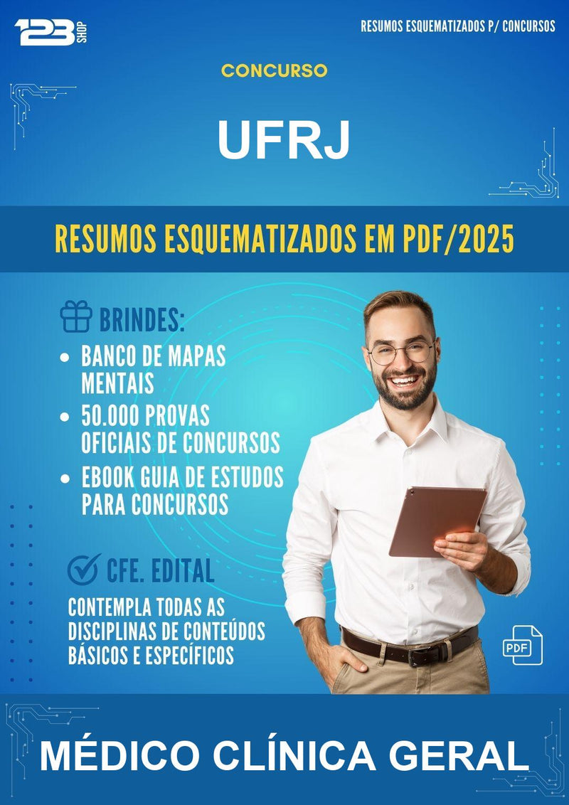 Estude para Ufrj (Médico Clínica Geral) - Resumos Esquematizados | Aprova Turbo