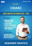 Estude para Cidasc (Designer Gráfico) - Mapas Mentais | Aprova Turbo