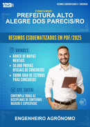 Estude para Prefeitura Alto Alegre dos Parecis/RO (Engenheiro Agrônomo) - Resumos Esquematizados | Aprova Turbo