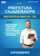 Estude para Prefeitura Cajazeiras/PB (Enfermeiro) - Mapas Mentais | Aprova Turbo