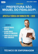 Estude para Prefeitura São Miguel do Fidalgo/PI (Técnico de Enfermagem) - Apostila Teórica | Aprova Turbo