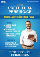 Estude para Prefeitura Pereiro/CE (Professor de Pedagogia - Mais de 4000 Questões) - Apostila de Questões | Aprova Turbo