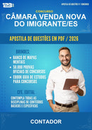Estude para Câmara Venda Nova do Imigrante/ES (Contador - Mais de 6000 Questões) - Apostila de Questões | Aprova Turbo