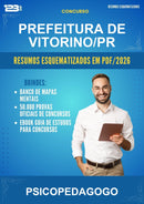 Estude para Prefeitura de Vitorino/PR (Psicopedagogo) - Resumos Esquematizados | Aprova Turbo