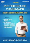 Estude para Prefeitura de Vitorino/PR (Cirurgião Dentista) - Resumos Esquematizados | Aprova Turbo