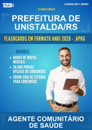 Estude para Prefeitura de Unistalda/RS (Agente Comunitário de Saúde - 2000 Flashcards) - Flashcards Anki | Aprova Turbo