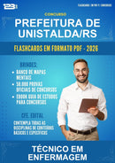 Estude para Prefeitura de Unistalda/RS (Técnico Em Enfermagem - 2000 Flashcards) - Flashcards em PDF | Aprova Turbo