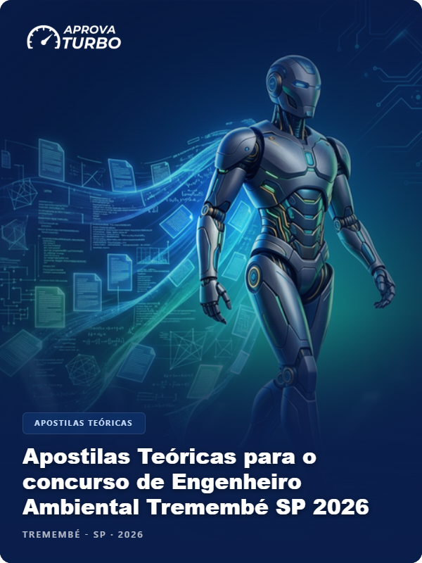 Apostilas Teóricas para o concurso de Engenheiro Ambiental Tremembé SP 2026 | Aprovaturbo