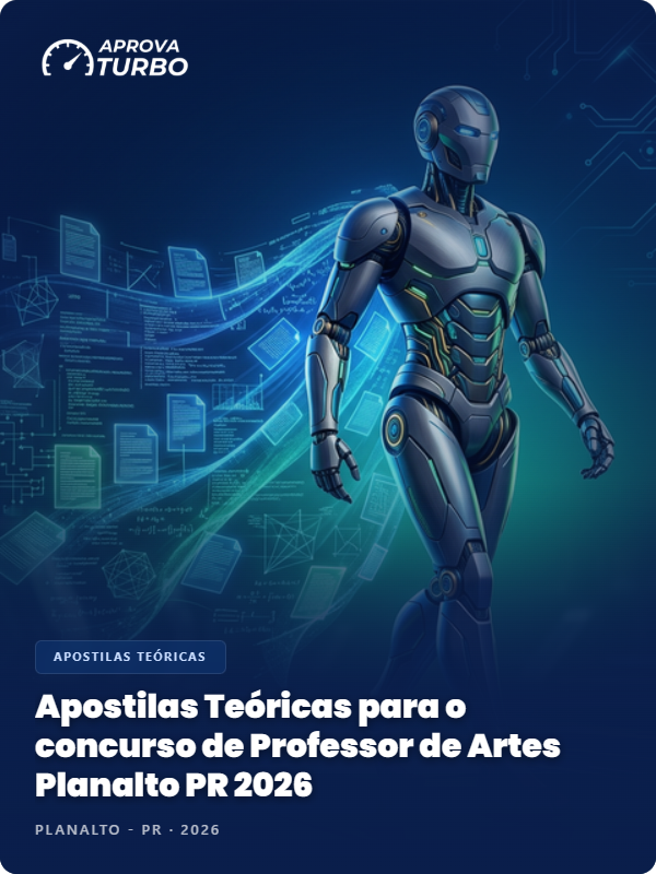 Apostilas Teóricas para o concurso de Professor de Artes Planalto PR 2026