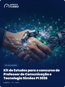 Kit de Estudos para o concurso de Professor de Comunicação e Tecnologia Simões PI 2026