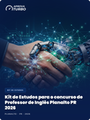 Kit de Estudos para o concurso de Professor de Inglês Planalto PR 2026
