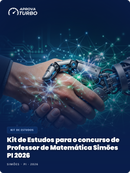Kit de Estudos para o concurso de Professor de Matemática Simões PI 2026