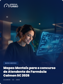 Mapas Mentais para o concurso de Atendente de Farmácia Calmon SC 2026