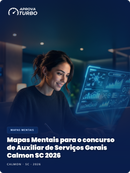 Mapas Mentais para o concurso de Auxiliar de Serviços Gerais Calmon SC 2026