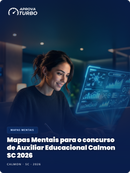 Mapas Mentais para o concurso de Auxiliar Educacional Calmon SC 2026