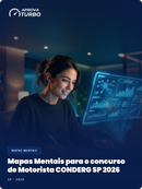 Mapas Mentais para o concurso de Motorista CONDERG SP 2026