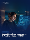 Mapas Mentais para o concurso de Psicólogo Modelo SC 2026