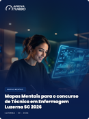 Mapas Mentais para o concurso de Técnico em Enfermagem Luzerna SC 2026