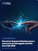 Resumos Esquematizados para o concurso de Advogado Alto Rio Doce MG 2026