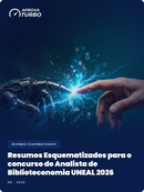 Resumos Esquematizados para o concurso de Analista de Biblioteconomia UNEAL 2026
