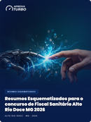 Resumos Esquematizados para o concurso de Fiscal Sanitário Alto Rio Doce MG 2026