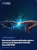 Resumos Esquematizados para o concurso de Operário Alto Rio Doce MG 2026