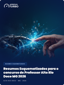 Resumos Esquematizados para o concurso de Professor Alto Rio Doce MG 2026