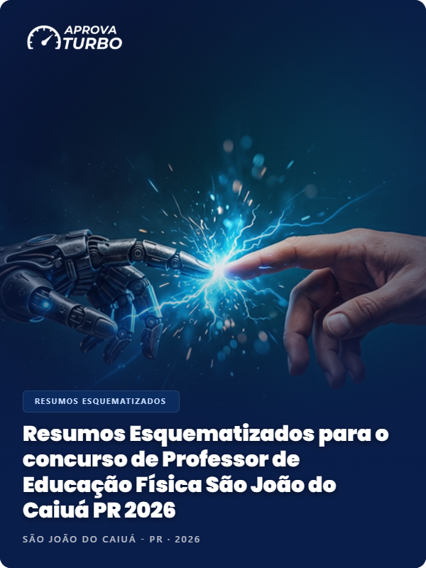 Resumos Esquematizados para o concurso de Professor de Educação Física São João do Caiuá PR 2026