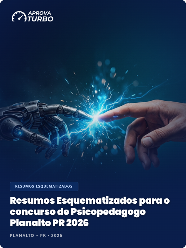 Resumos Esquematizados para o concurso de Psicopedagogo Planalto PR 2026